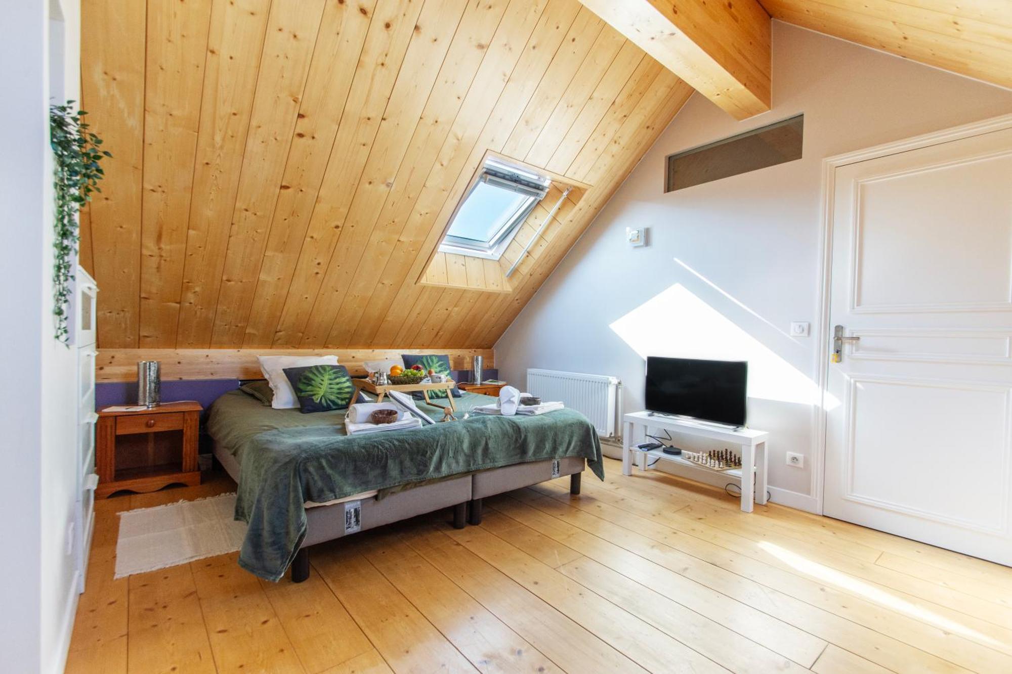 Chalet Like Upstairs Private Suite Étiolles Exteriér fotografie