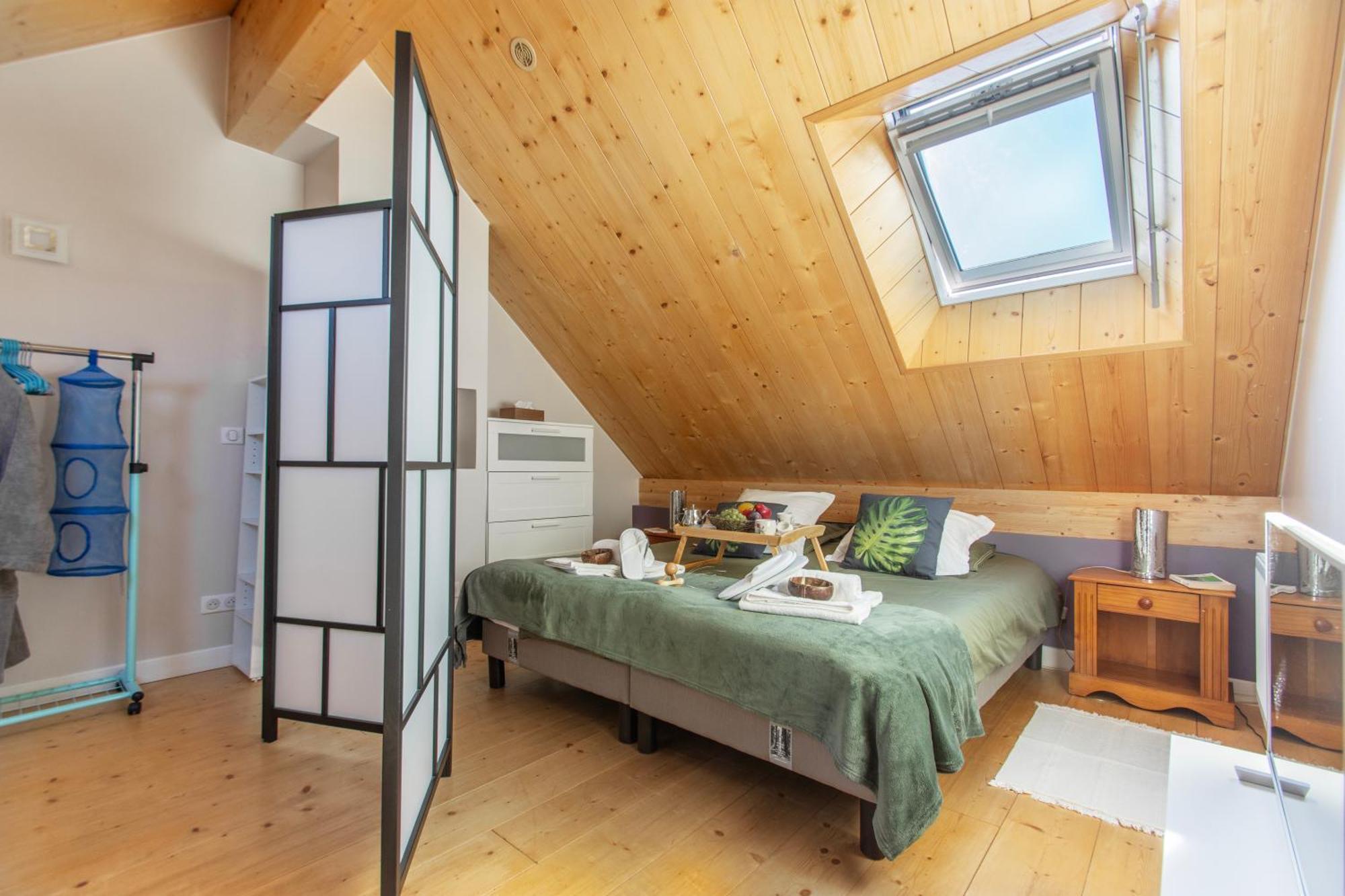 Chalet Like Upstairs Private Suite Étiolles Exteriér fotografie