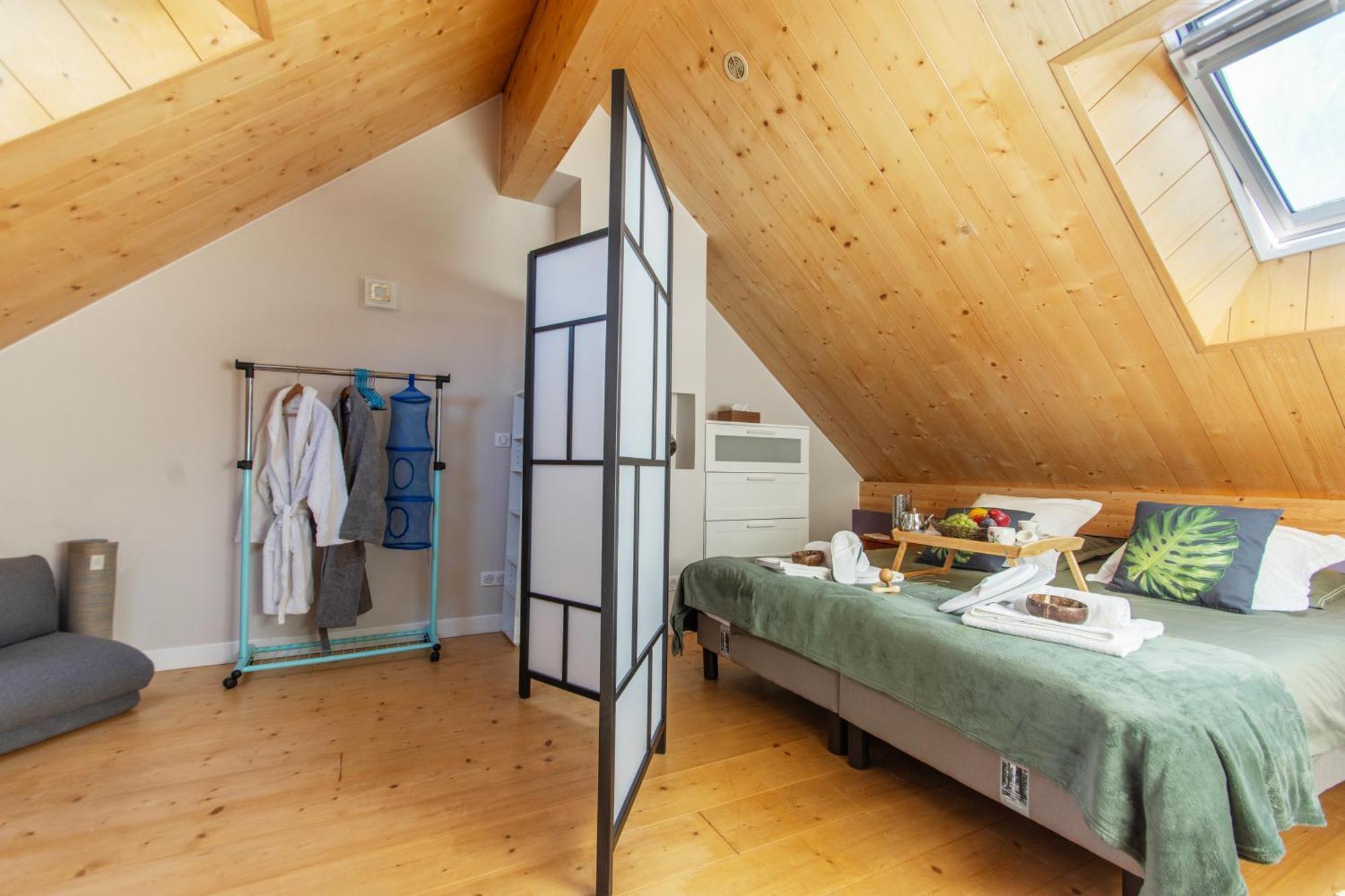 Chalet Like Upstairs Private Suite Étiolles Exteriér fotografie